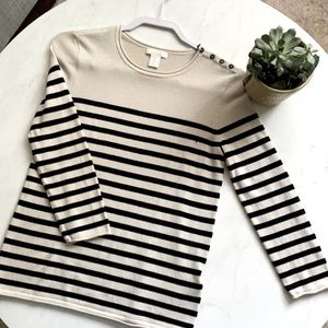 H&M striped shirt 🍂🍁